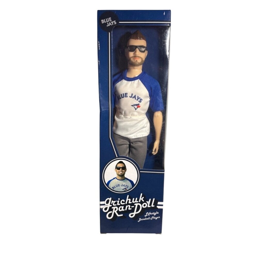 Toronto Blue Jays Doll Action Figure Randall Grichuk Ran-Doll MLB